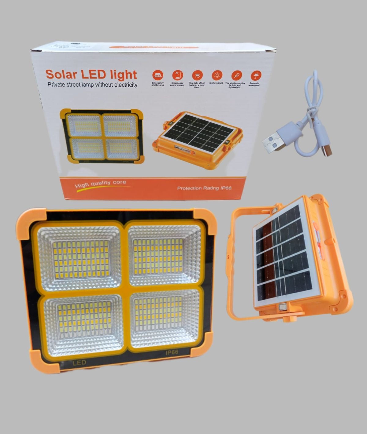 Lampe Projecteur LED Solaire