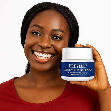Poudre Blanchissante Breylee – Élimine les taches et redonne l’éclat naturel de vos dents
